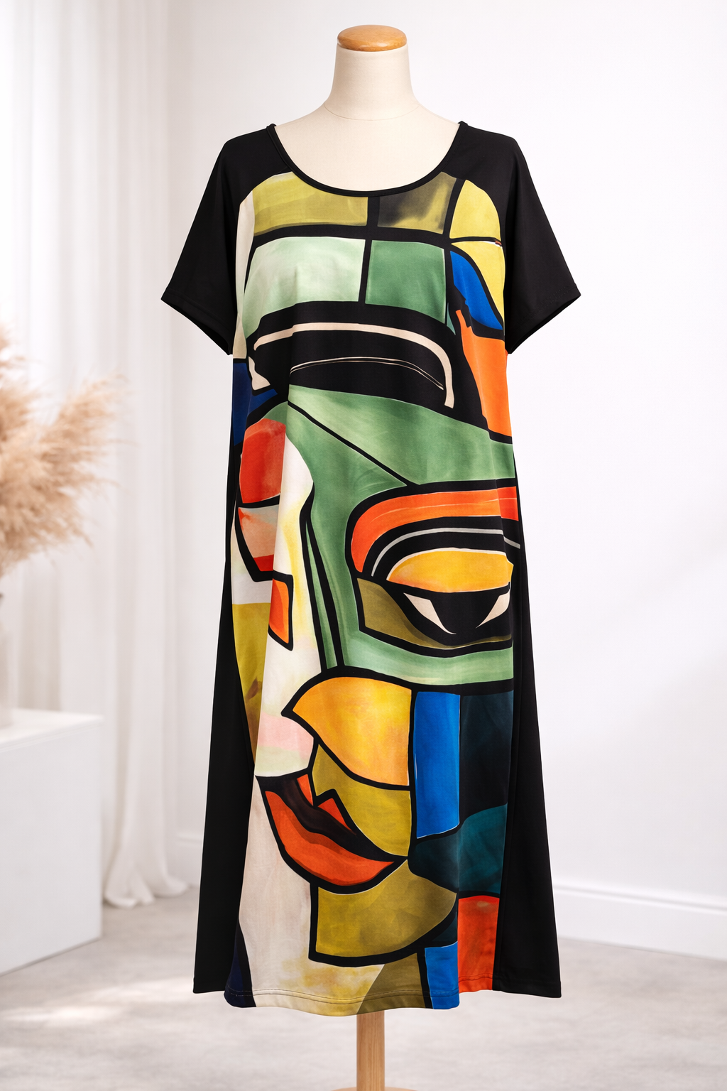 Vestido Artístico Laura - Peça Única