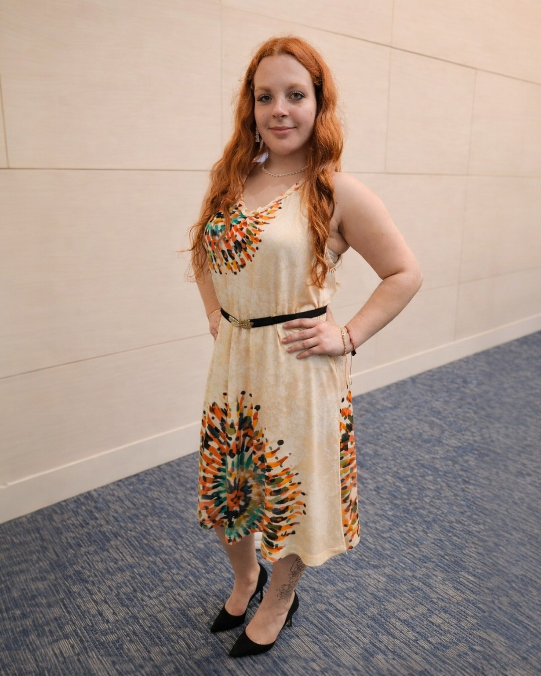 Vestido Tribal em Malha de Algodão | Peça Única