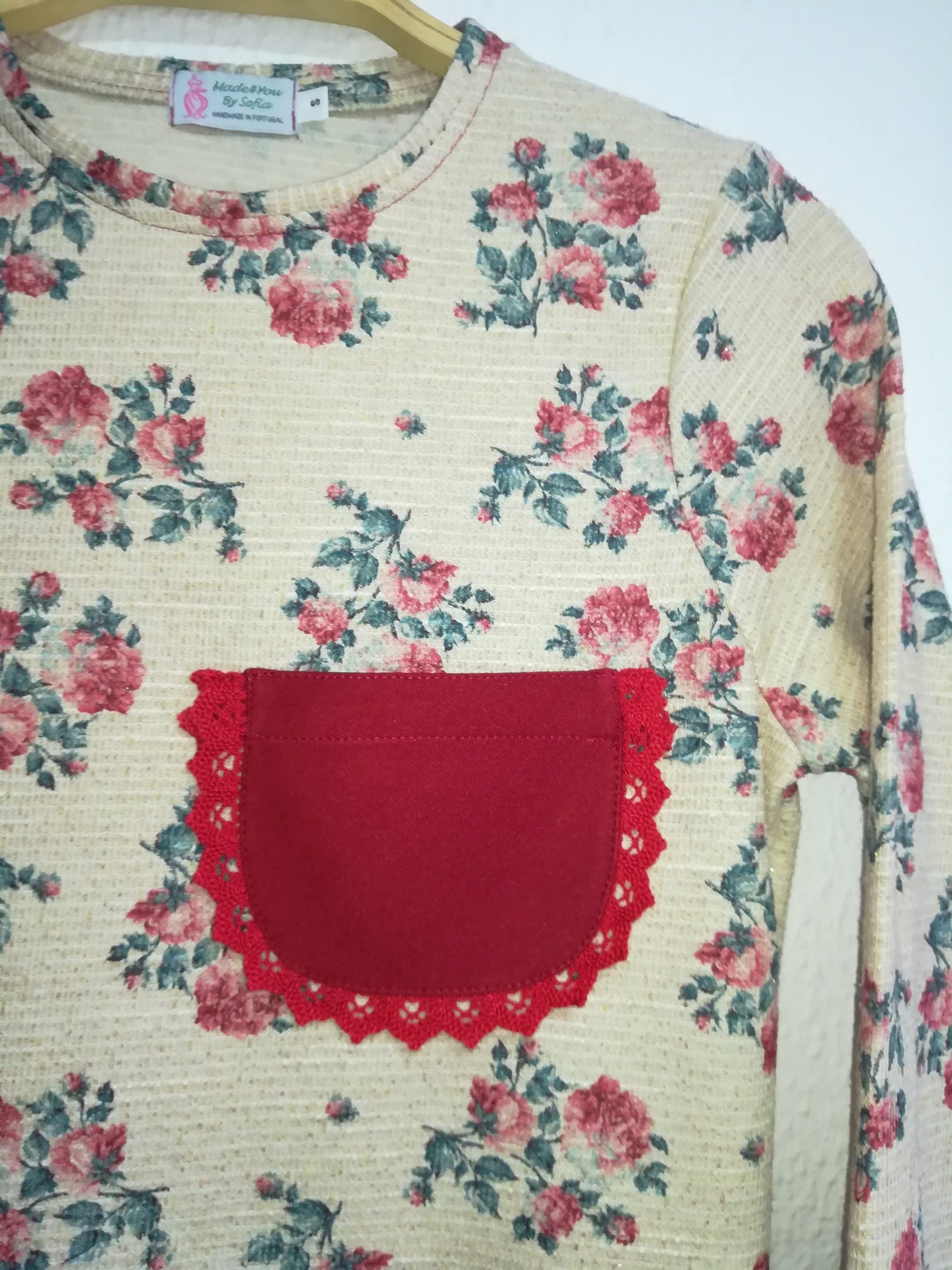 Túnica Floral, Roupa Personalizada, Christmas Time, Women's Clothing, Blouses, Handmade Clothes, Camisola