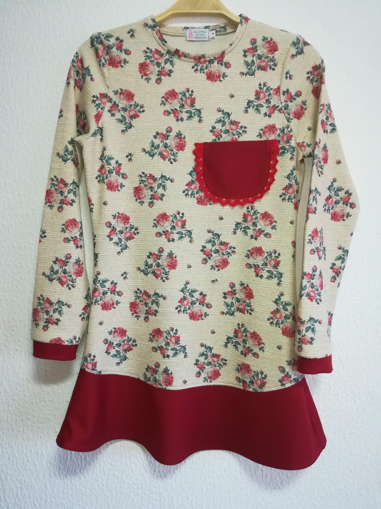 Túnica Floral, Roupa Personalizada, Christmas Time, Women's Clothing, Blouses, Handmade Clothes, Camisola
