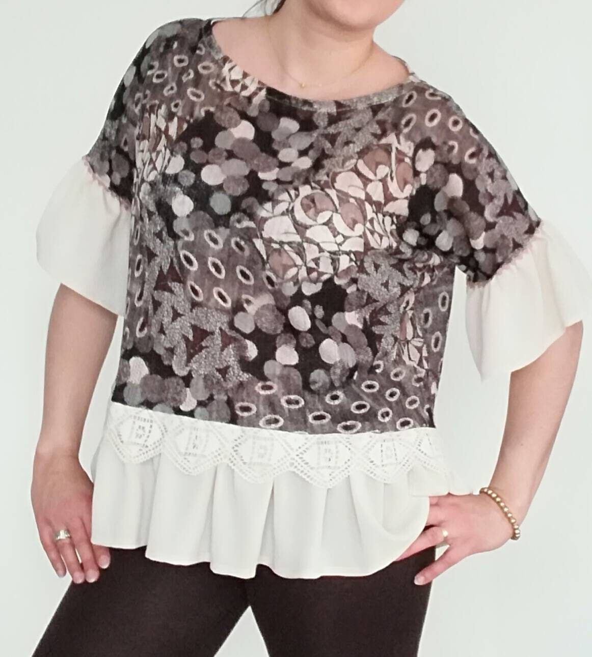 Túnica Modelo Amélia, tamanho único