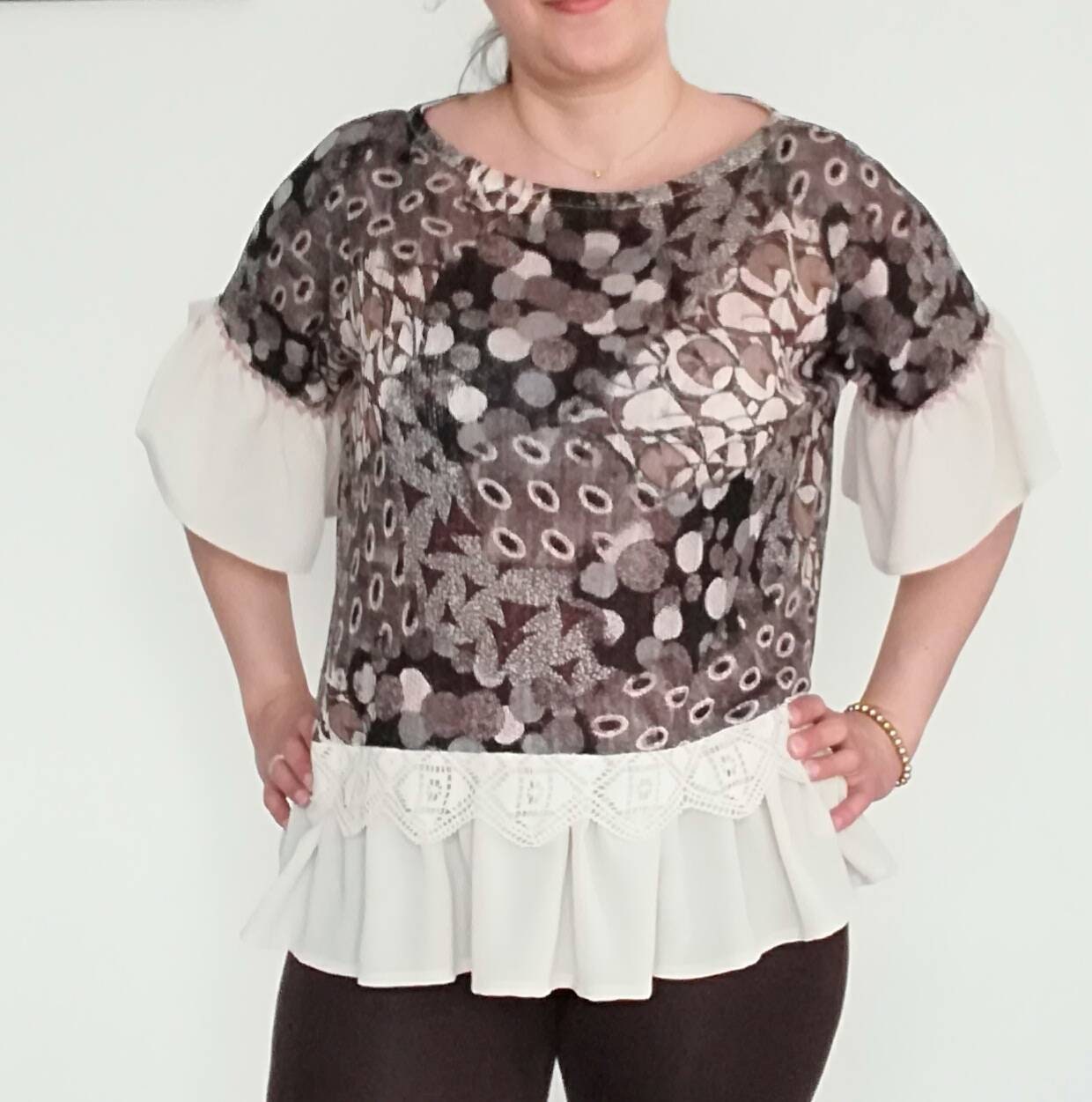 Túnica Modelo Amélia, tamanho único