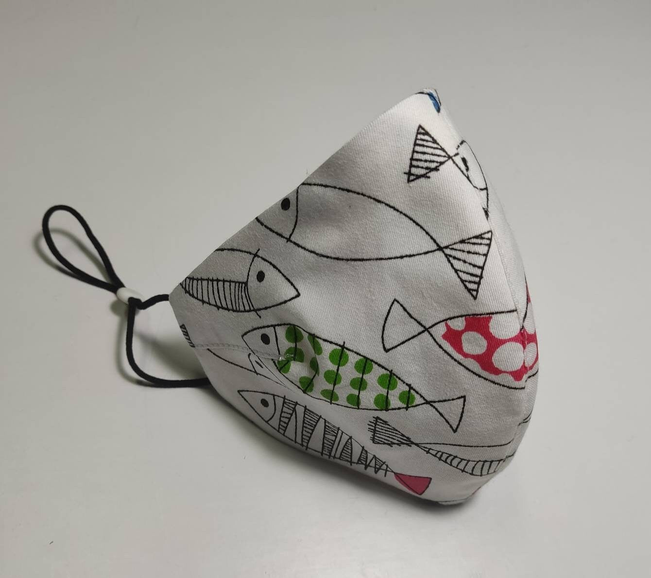 Máscara Modelo Sardinha, Washable mask, Reusable face mask, Cotton mask, Travel mask, Anti Dust mask, Stoffmaske, Fabric Facemask, Masks