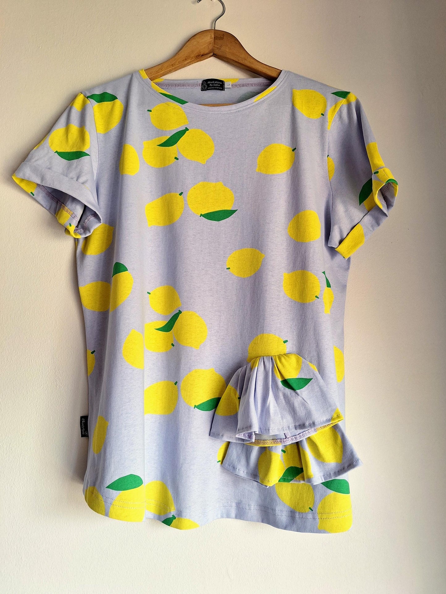 T-shirt feminina limão 🍋