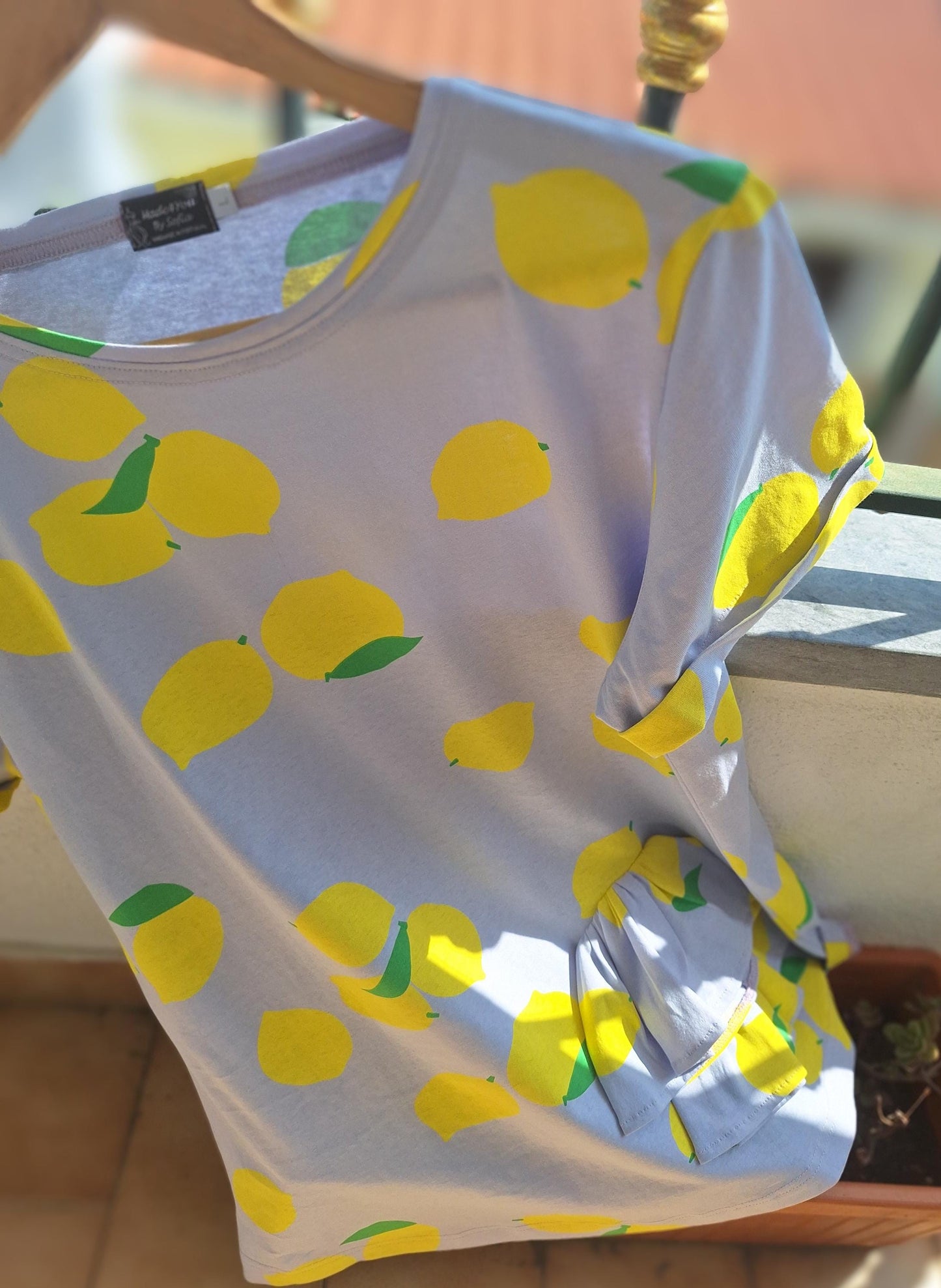 T-shirt feminina limão 🍋
