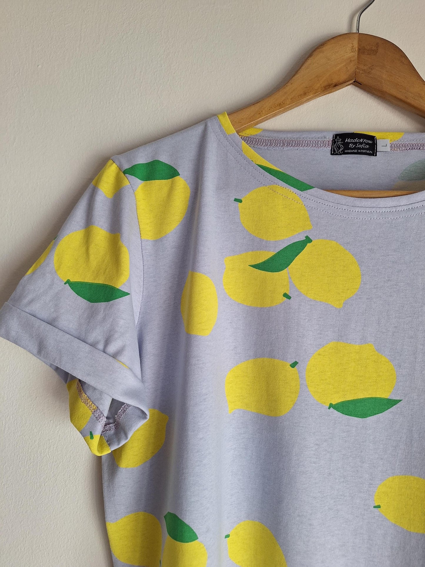 T-shirt feminina limão 🍋