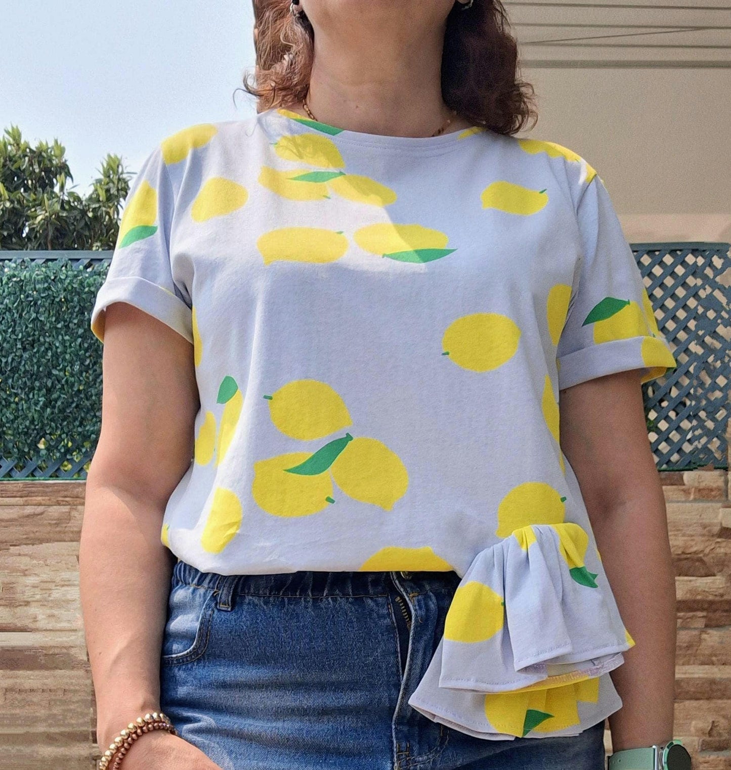 T-shirt feminina limão 🍋