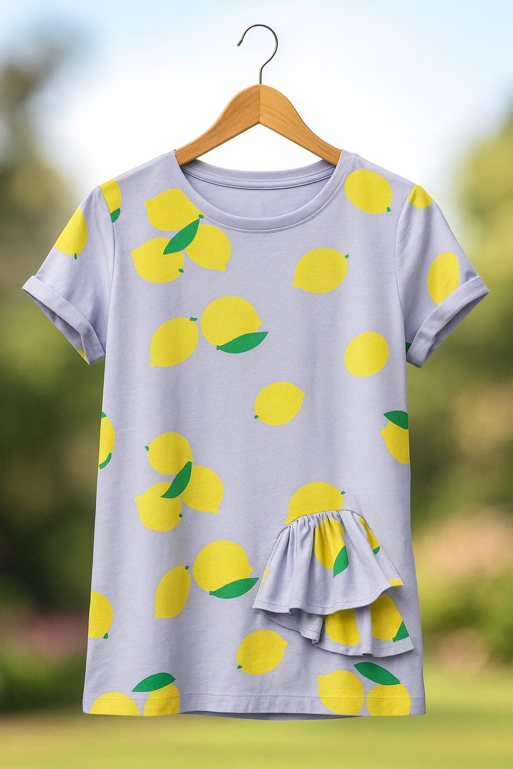 T-shirt feminina limão 🍋