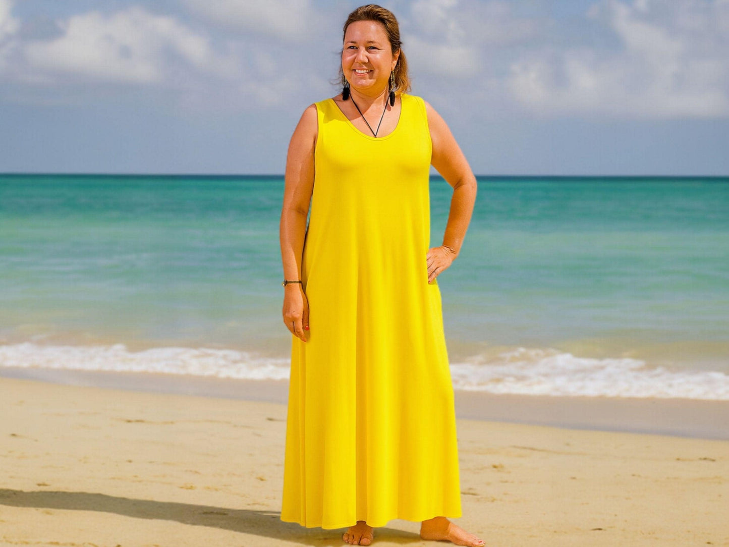 Vestido Midi Soleil Oversized