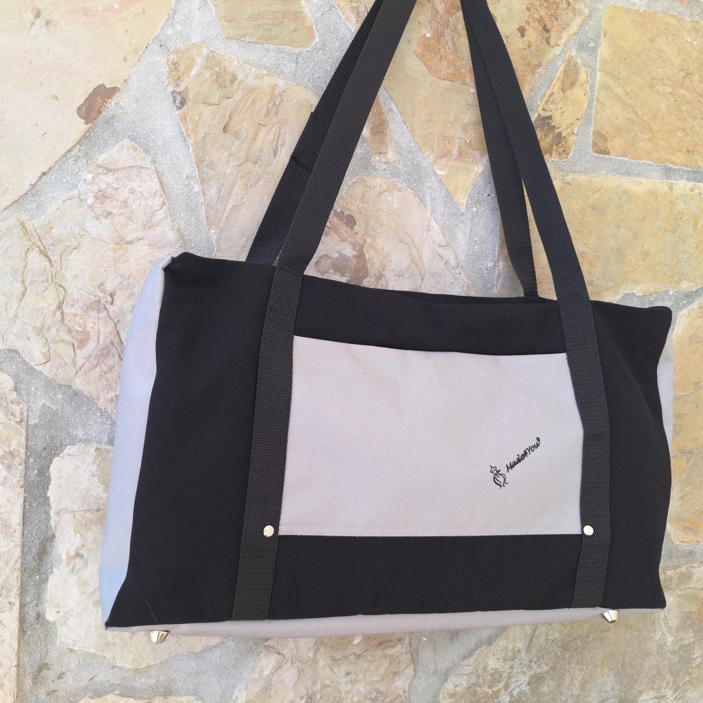 Mala Tote Bag Grande para Portátil | Bolsa de Ombro Minimalista | Laptop Bag Spacious & Durable