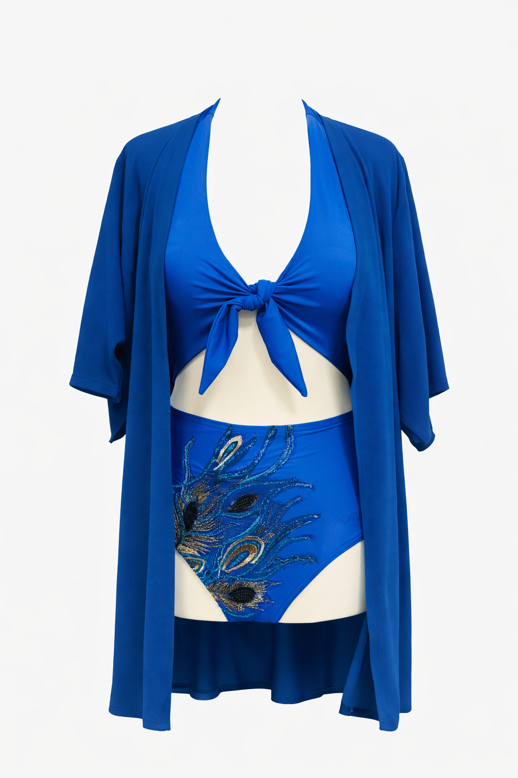 Conjunto Oceano | Fato de Banho com Kimono | Feito por encomenda