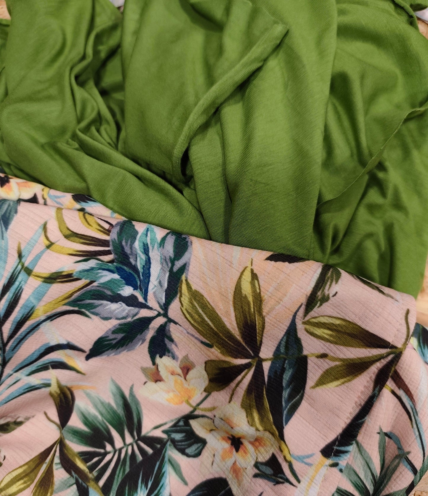 Conjunto Tropical Verde em Viscose | Edição Limitada 🌿