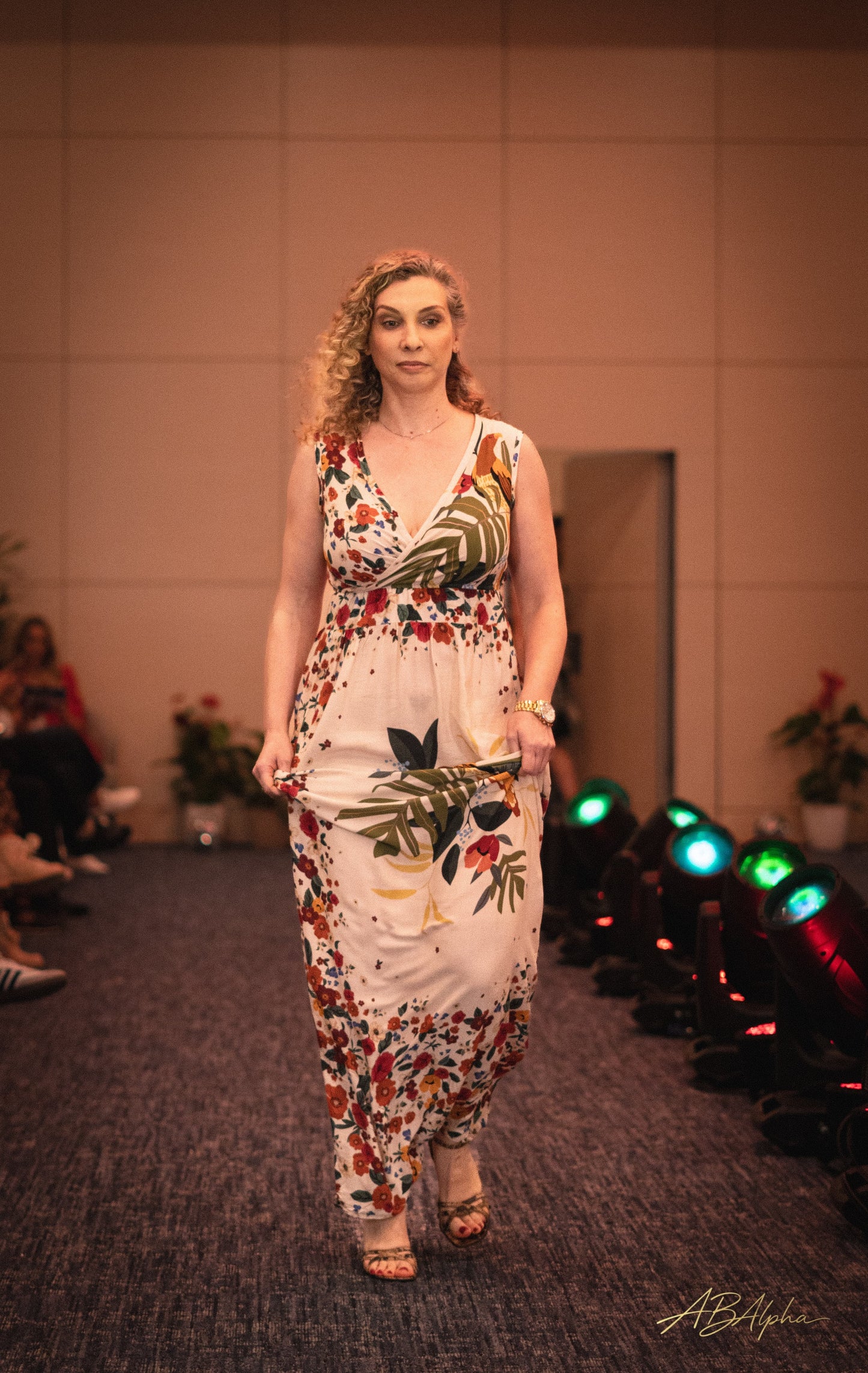 Vestido Longo Floral Tropical 🌴