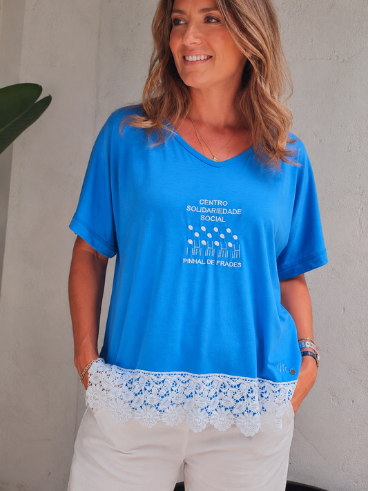 T-Shirt Solidária Feminina | Apoio ao Andebol Sub-16 | Edição Especial