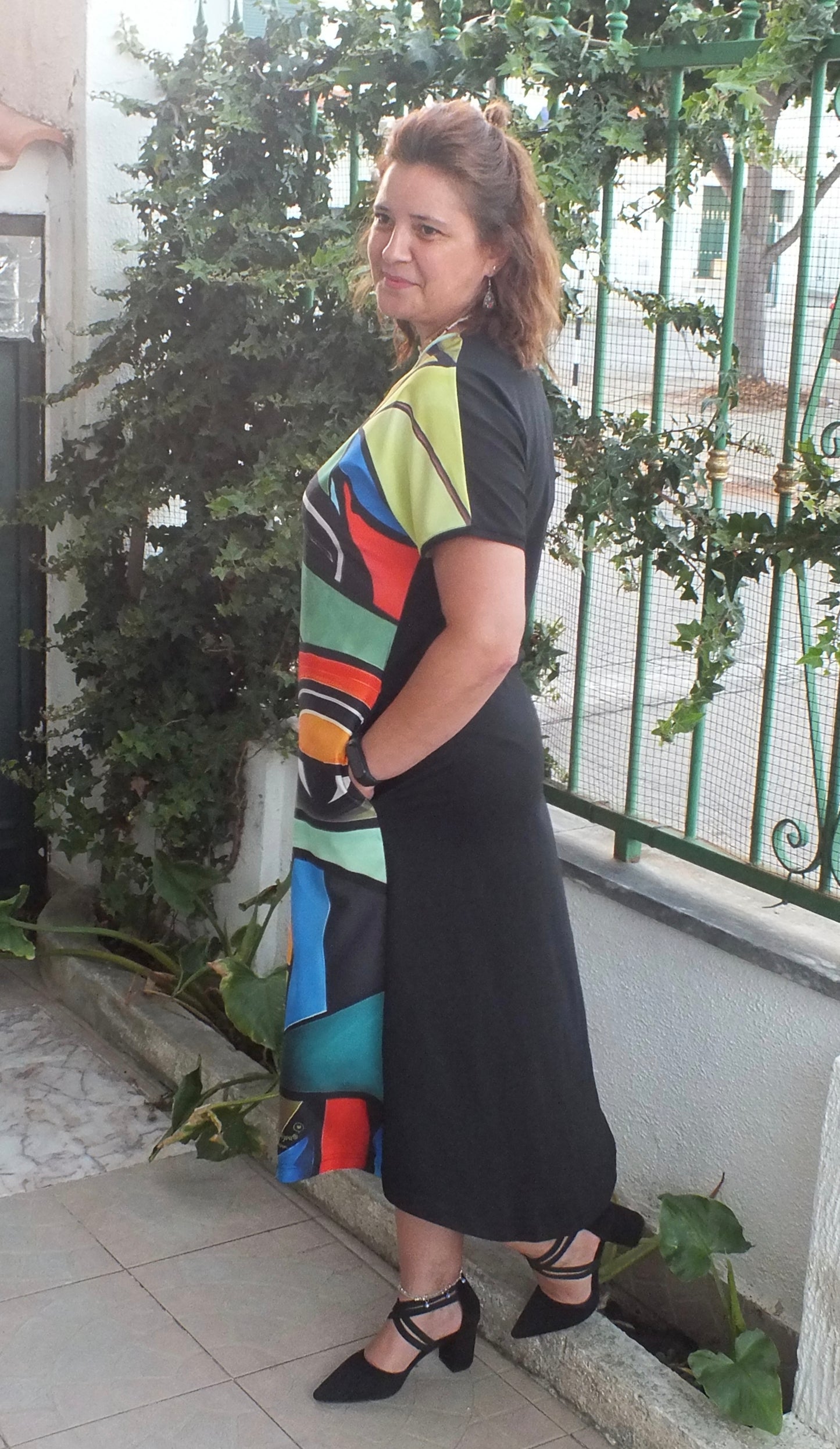Vestido Artístico Laura - Peça Única